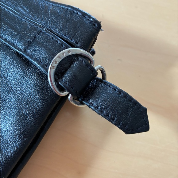 RALPH Ralph Lauren Black Leather Mini Skirt - Picture 7 of 8